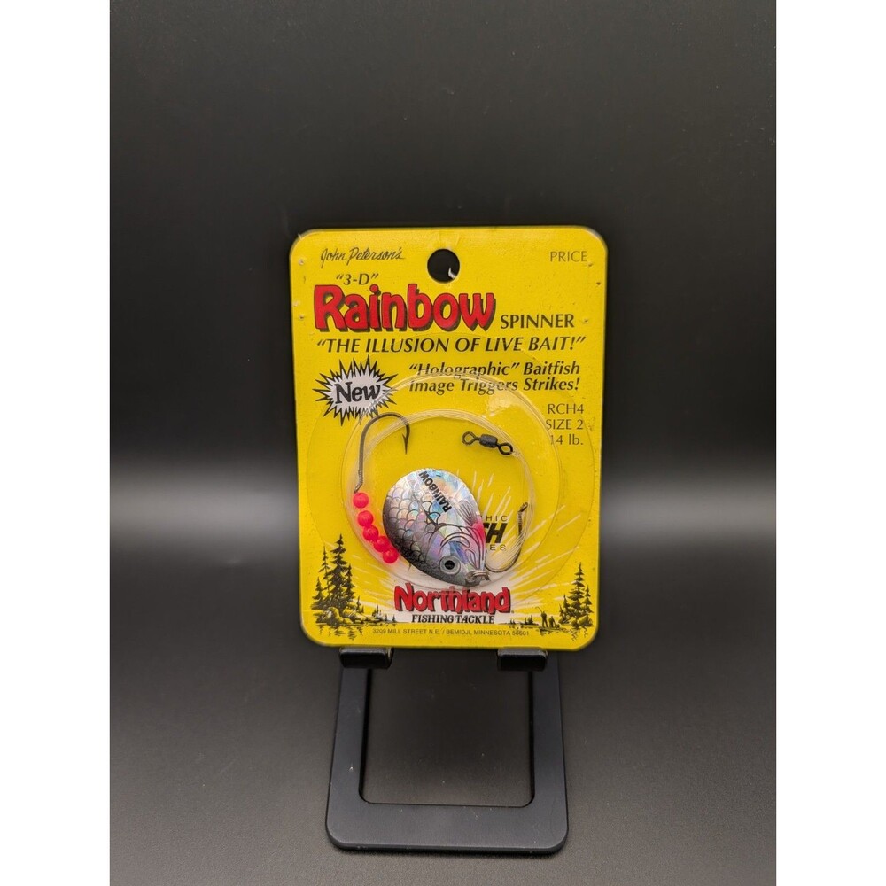 Northland Fishing Tackle - Baitfish Float'N Spin - Rainbow Chub